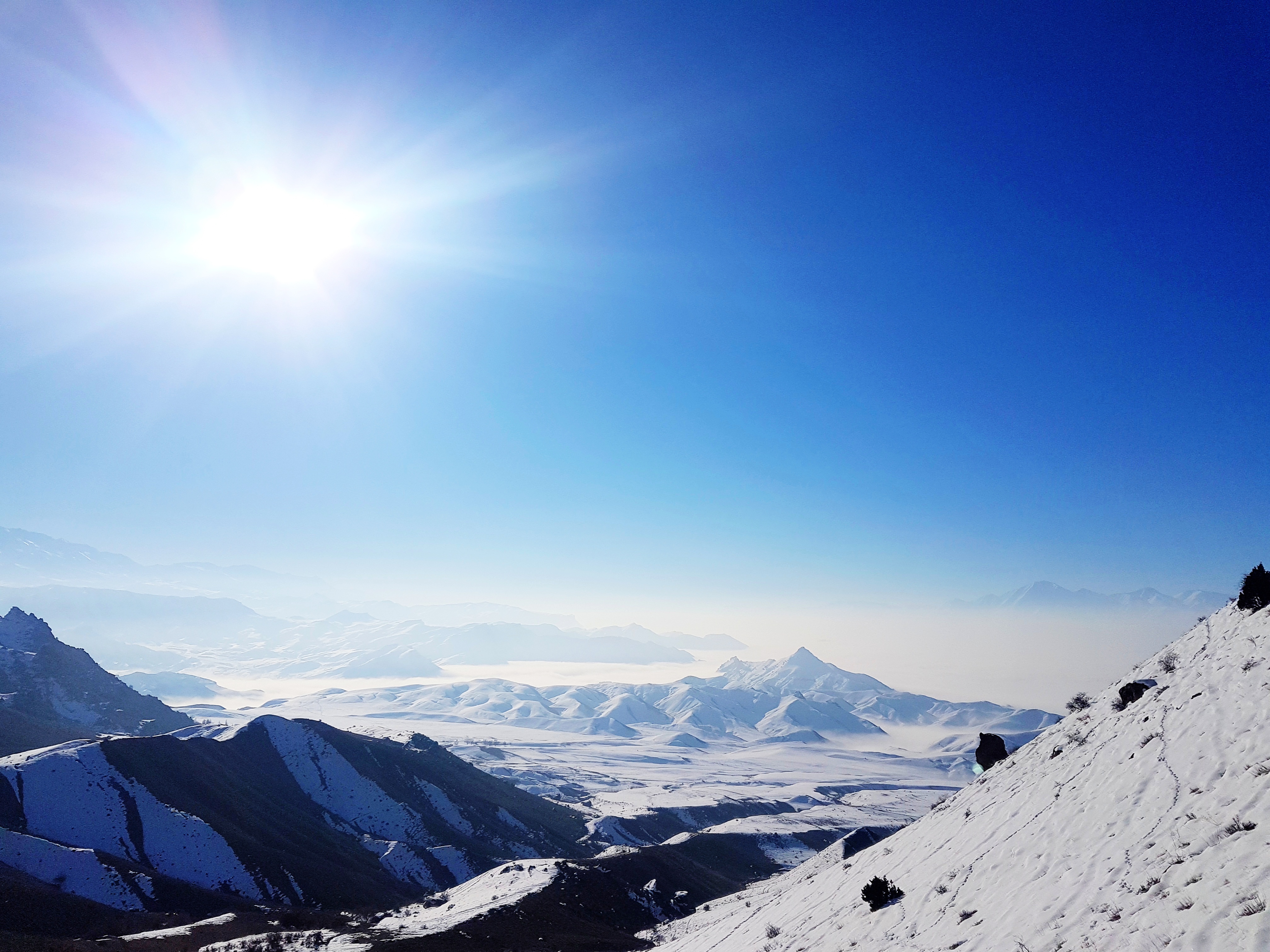 Haça Dağı manzaralar