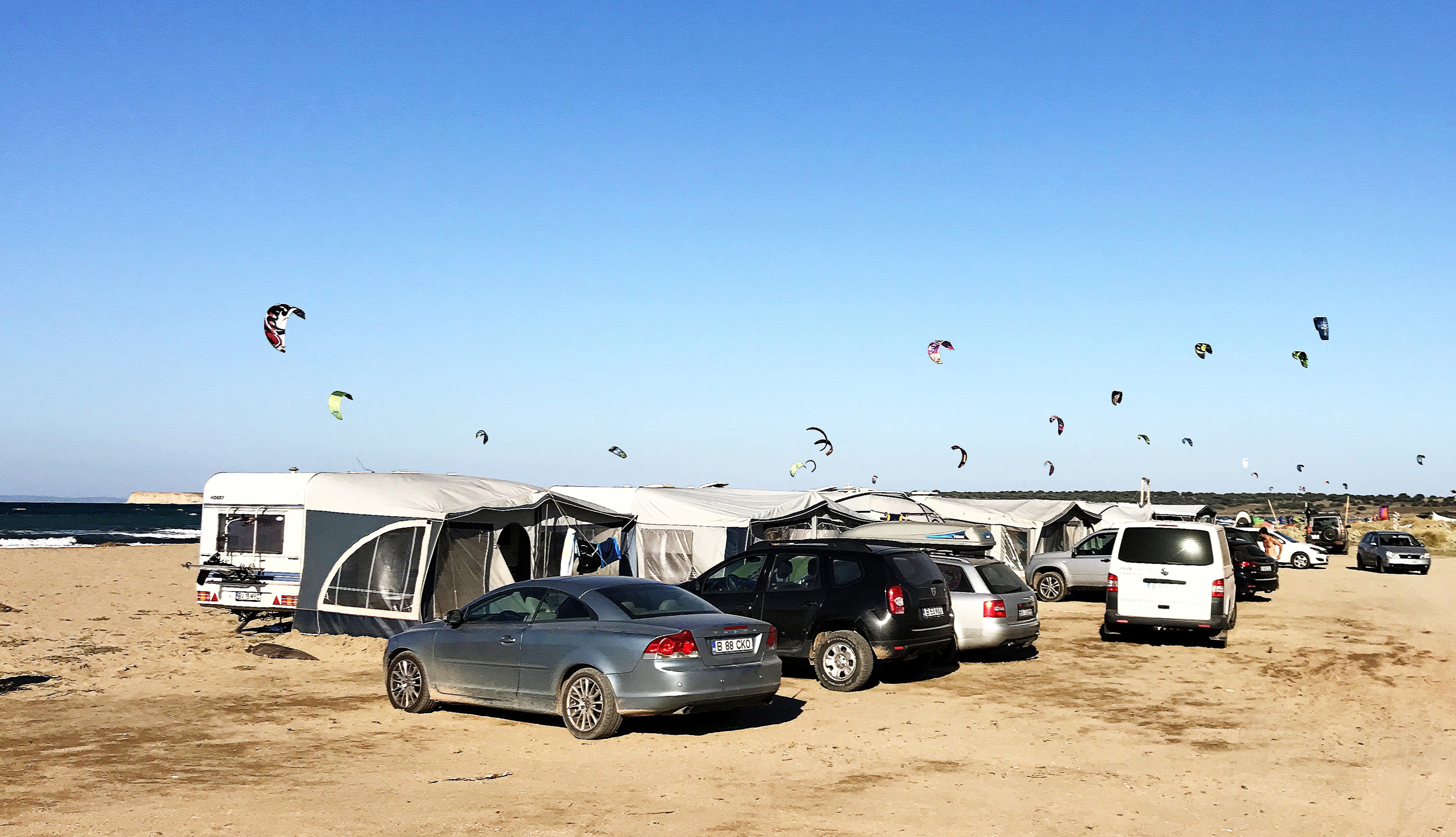 Kitesurfçülerin plajı, Gökçeada