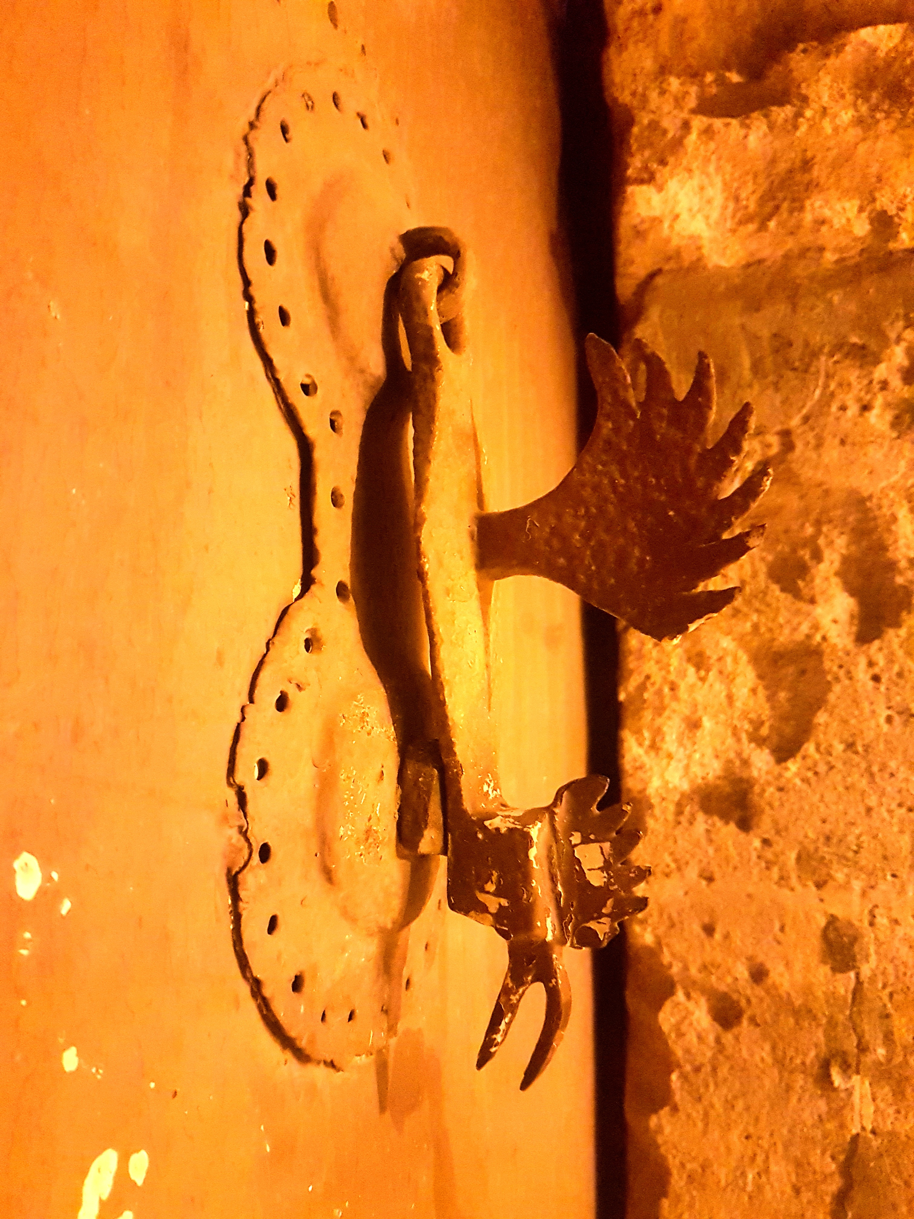 Mardin horozlu kapı tokmağı
