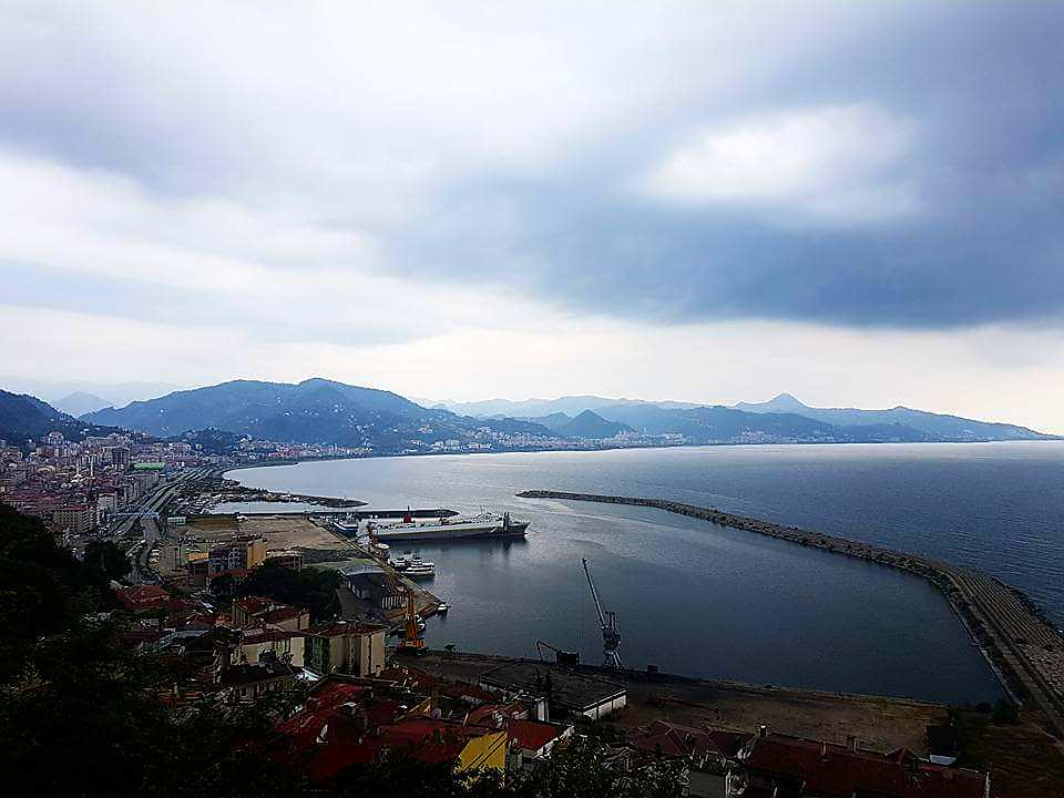 Giresun kalesindenden manzara