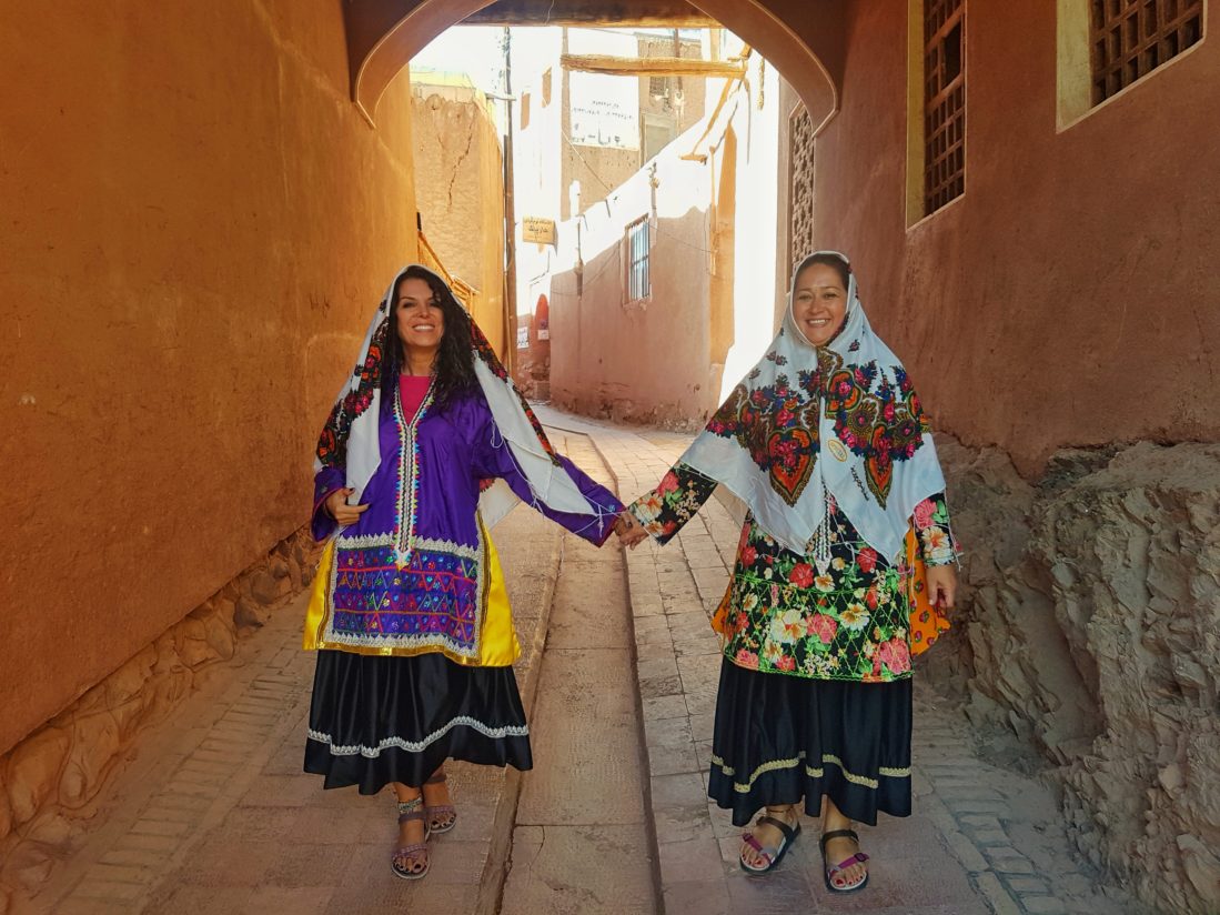 Abyaneh Kadını olduk