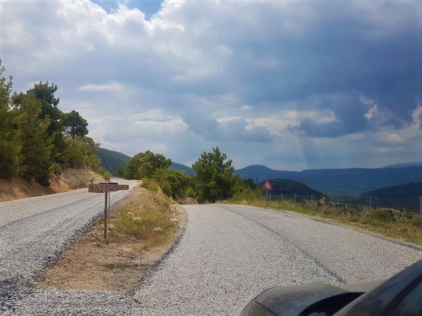 Arapapıştı seyir Tepesine Gider tabela